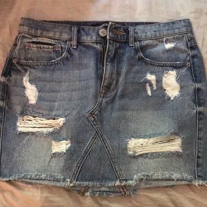 Denim skirt